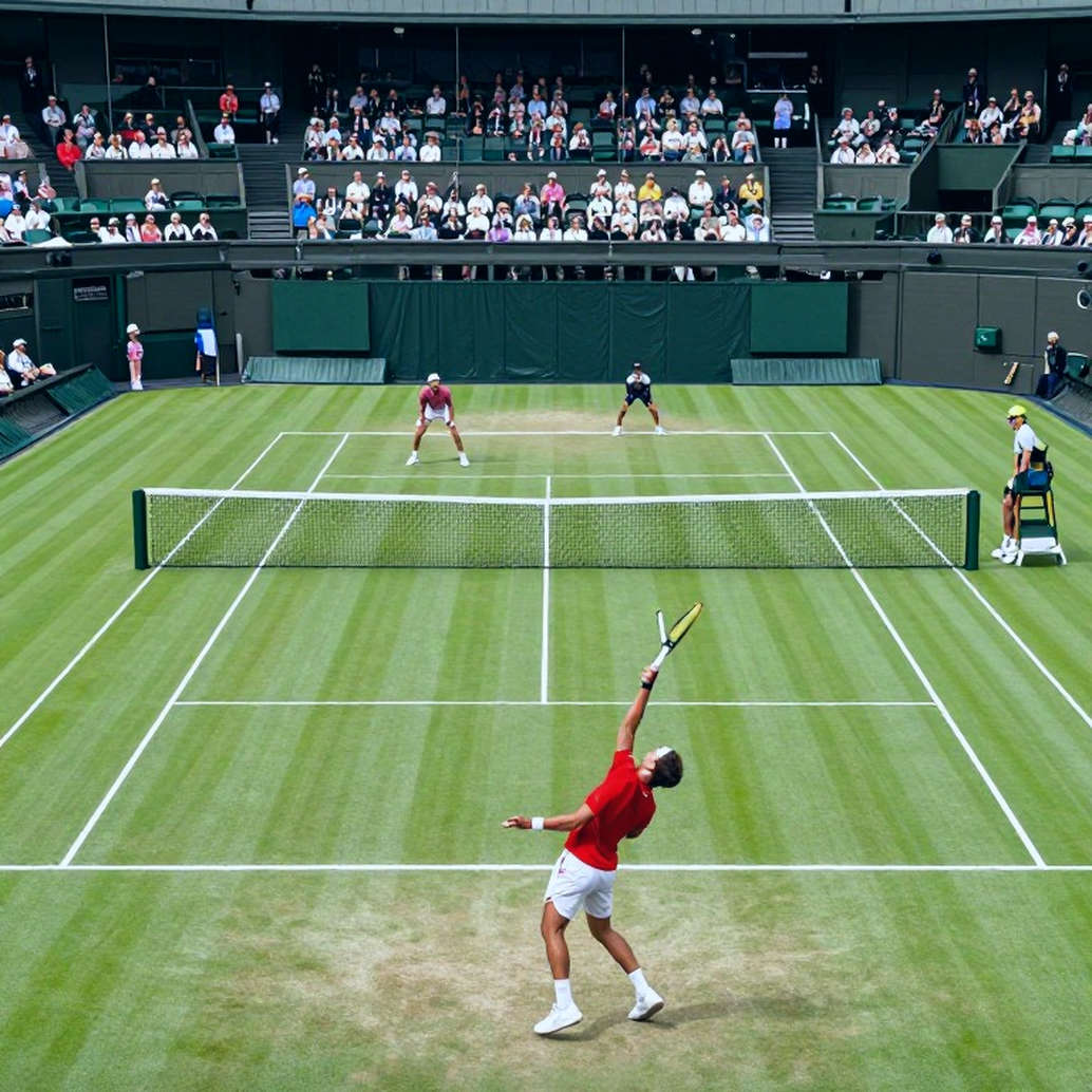 Djokovic chỉnh tư thế trả giao bóng cho Swiatek: buổi tập nhỏ và bài toán 640 điểm